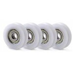 10 pcs u nylon en plastique intgr 608 roulements  billes de gorge 8 30 10mm poulie de guidage, de ...