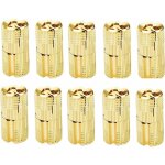 Dazzler - 10 pièces 10mm pur cuivre caché charnière fendue cylindrique charnière cylindrique, laiton ... Dazzler - 10 pièces 10mm pur cuivre caché charnière fendue cylindrique charnière cylindrique, laiton ...