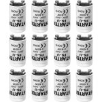 10 pi�ces ampoule tube fluorescent starter 4 - 65w 200 - 250v led starter starter pour tubes fluorescents ...