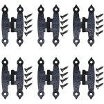 10 pi�ces armoire antique noire porte bagages charni�res hinges d�coration hinges avec vis charni�res ...