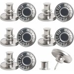 10 pièces boutons jeans bouton métalliques diy sans couture bouton pantalon jean amovible pour la réparation ... 10 pièces boutons jeans bouton métalliques diy sans couture bouton pantalon jean amovible pour la réparation ...