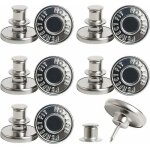 10 pi�ces boutons jeans bouton m�talliques diy sans couture bouton pantalon jean amovible pour la r�paration ...