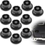 10 pi�ces de capots moteur pour mercedes et benz pi�ce de fixation 6420940785 noir pi�ce de fixation ...