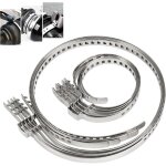 10 pi�ces collier cardan universel, 5 pi�ces grand et 5 pi�ces petit pour soufflet de cardan, collier ...