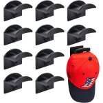 10 pièces crochets de chapeaux support mural pour chapeau et perruque casque de baseball adhésif sans ... 10 pièces crochets de chapeaux support mural pour chapeau et perruque casque de baseball adhésif sans ...