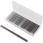 10 pices fer de rabot 82mm hss lames de raboteuse fers rversibles carbure ensemble de rabot electrique ...