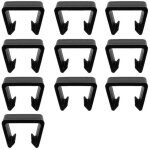 10 pi�ces patio meubles agrafes, 6. 3cm clips de canap� d'ext�rieur en plastique clips de fixation pour ...