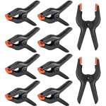 10 pi�ces pinces � ressort nylon haute performance, serre - joints plastique pour travail du bois, projets ...