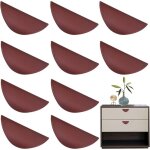10 pices poignes meuble adhsives poigne de porte autocollante en plastique bouton en forme de coquille ...