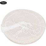 10 pi�ces de remplacement de tissu de filtre � caf� en coton r�utilisable pour pot de siphon