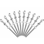 10 pi�ces tendeurs de c�ble filet�s s�parateur de c�ble en acier inoxydable tendeur de garde - corps ...