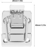 10 pi�ces tiroir hardware fermoir serrure pour bo�te � bijoux en m�tal valise verrou coffres verrou