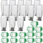 10 sacs d'aspirateur pour vorwerk kobold vk7, sac � poussi�re de rechange pour vorwerk kobold fp7 aspirateur, ...