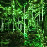 10 tubes 30cm led météore pluie lumineuses guirlandes solaire, lumineux etanche extérieur douche pluie ... 10 tubes 30cm led météore pluie lumineuses guirlandes solaire, lumineux etanche extérieur douche pluie ...
