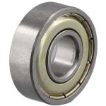 10 x 26 8mm 6000z / 6000zz roulement a billes gorge profonde
