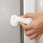 10 x verrou de s�curit� pour enfants: serrure porte placard frigo tiroir armoire pour b�b�, bloque porte ...