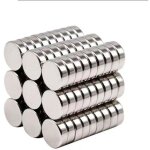 100 mini aimants ronds en n�odyme - jeu d'aimants puissants - aimants en n�odyme - accessoires magn�tiques ...