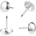 100 pcs clou tapissier clou ameublement clou meuble punaise pointe tapissier tapis d�coration 11mm blanc ...