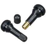 100 pcs tr413 valve pneu voiture, universal valve tubeless valve auto de caoutchouc valves en caoutchouc ...