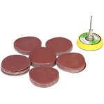 100 pi�ces 25mm papier de pon�age abrasifs rond papier de verre bricolage accessoires pour ponceuses ...