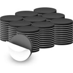 100 pi�ces d'autocollants magn�tiques ronds de 20 mm, adh�sif puissant, aimants adh�sifs, aimants ronds ...