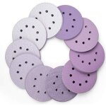 100 pi�ces disque de pon�age 125mm tour disques abrasifs 60 80 100 120 180 220 240 320 400 800 grain, ...