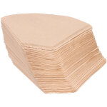 100 pi�ces filtre � caf� en papier pulpe de bois forme �ventail accessoire pr�paration caf�