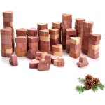 100 pi�ces de r�pulsif contre les mites en c�dre, r�pulsif contre les mites textiles, boules en bois ...