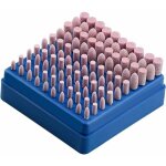 100 pices de roues de meulage montes pour outils rotatifs de dremel - pierres abrasives pour polissage ...