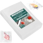 100 sacs sous vide alimentaire, 30 cm  20 cm sans bpa sachet film congelation mise poche vide pour machine ...