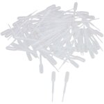 100 x jetables droppers transfert pasteur pipettes lab fournitures 0. 2 ml - ensoleill
