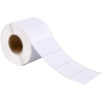1000 �tiquettes autocollantes cuisine bureau adh�sives confiture de cuisine blanche 10x5cm