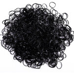 1000 pi�ces petit elastique cheveux, elastique � cheveux mini bandes caoutchouc �lastique, des enfants, ...