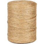 100m de ficelle de jute teinte naturelle, sans goût, convient pour le bricolage, le jardinage, l'entretien, ... 100m de ficelle de jute teinte naturelle, sans goût, convient pour le bricolage, le jardinage, l'entretien, ...