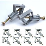 100pcs chevilles pour plaques de pl�tre (50 chevilles murales et 50 vis placo), cheville brique creuse, ...