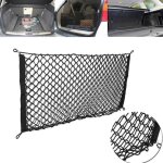 100x40cm universel voiture filet de coffre �lastique bagage rangement filet charge avec crochets - tun ...