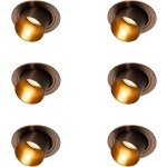 105894 - spot encastrable - 6 pi�ces - � 9. 2 cm - - �clairage int�rieur - salon i chambre i cuisine ...