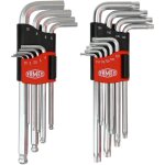 10790 jeu de cl�s males torx et 6 pans - 18 pi�ces - haute qualit� - famex