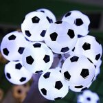 10leds ballons de football guirlandes lumineuses led fairy light, aliment� par pile, chambres � coucher ...