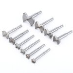 10pcs (14 - 50 mm) carbure cment meche bois, foret bois mche pour faire des trous  fond plat propres ...