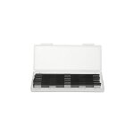 Trimec - 10pcs 82mm x 5. 5 mm hss rabot rversible lames pour bosch black decker mafell -
