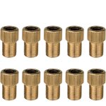 10pcs adaptateur valve - presta schrader valve adaptateur de vlo - avec bague d'tanchit