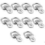 10pcs d anneau d'arrimage anneau d'ancrage de charge ancrage de remorque anneau d'arrimage forg� avec ...