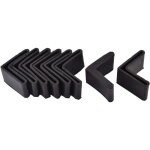 10pcs casquette pieds chaise angle fer forme l patin meuble table embout capouchon corni�re protection ...