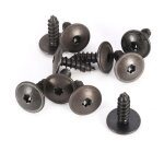 10pcs clips agrafe fixation capot moteur pare - boue roue pour vw volkswagen volkswagen audi n90974701 ...