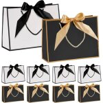 10pcs grand sac cadeau, 32 x 25 x 11 cm sachet cadeau sac cadeaux sac cadeau grand format emballage cadeau ...
