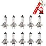 10pcs h7 12v 55w ampoules super lumineuses ampoule halog�ne x�non longue dur�e de vie pour feu de croisement ...