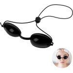 10pcs lunettes bronzage uv professionnelles - lunettes de protection oculaire pvc anti - lumi�re intense ...