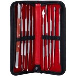 10pcs outils de sculpture � la cire � double extr�mit� en acier inoxydable pour sculpter la cire, l'argile ...