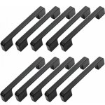 10pcs poign�e meuble entraxe 128mm - poign�e porte cuisine noire poignee barre meuble poignee de cuisine ...